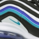 scarpa bassa ragazzo air max 97 gs BLACK/ORACLE AQUA/WHITE/HYPER BLUE