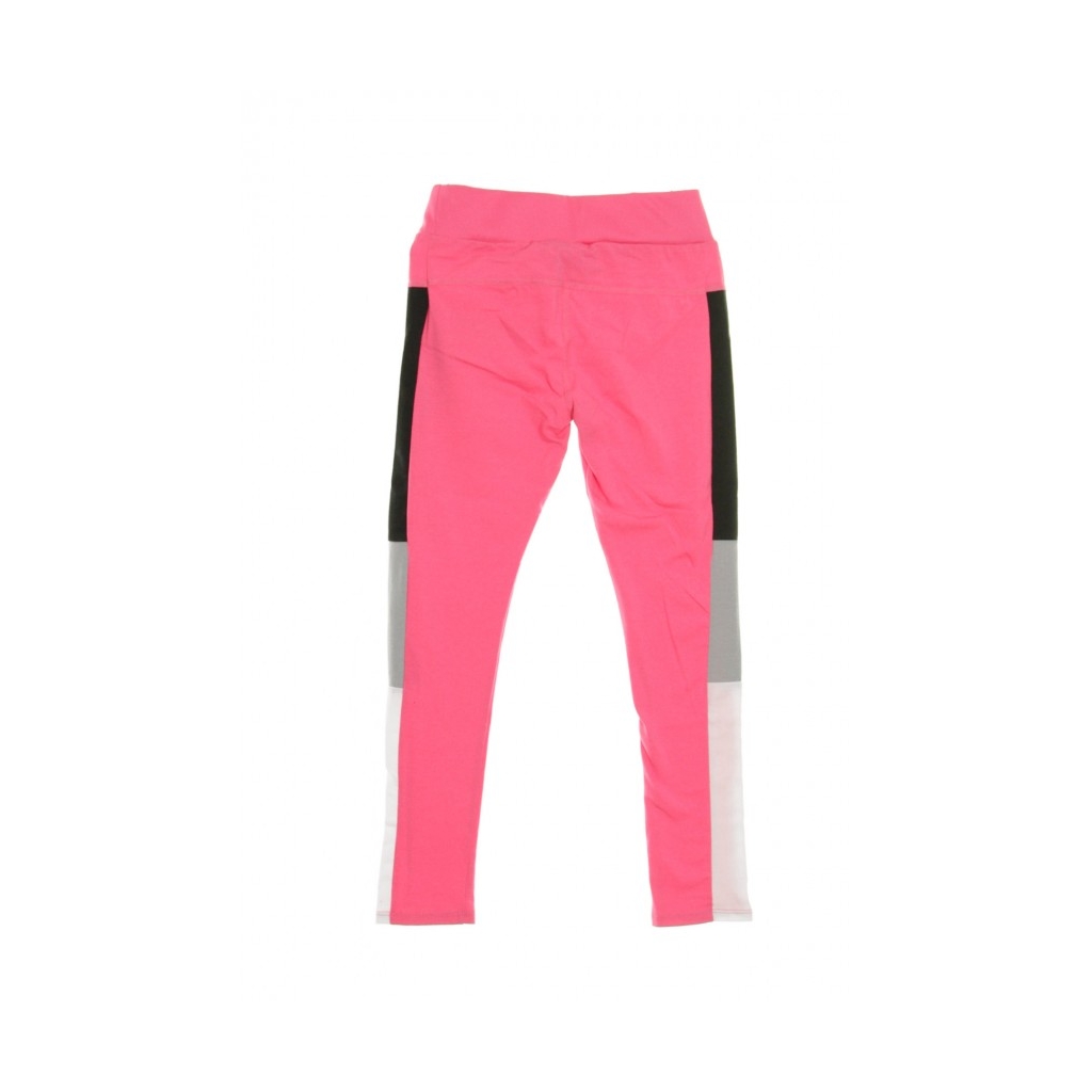 leggins ragazza tri color HYPER PINK