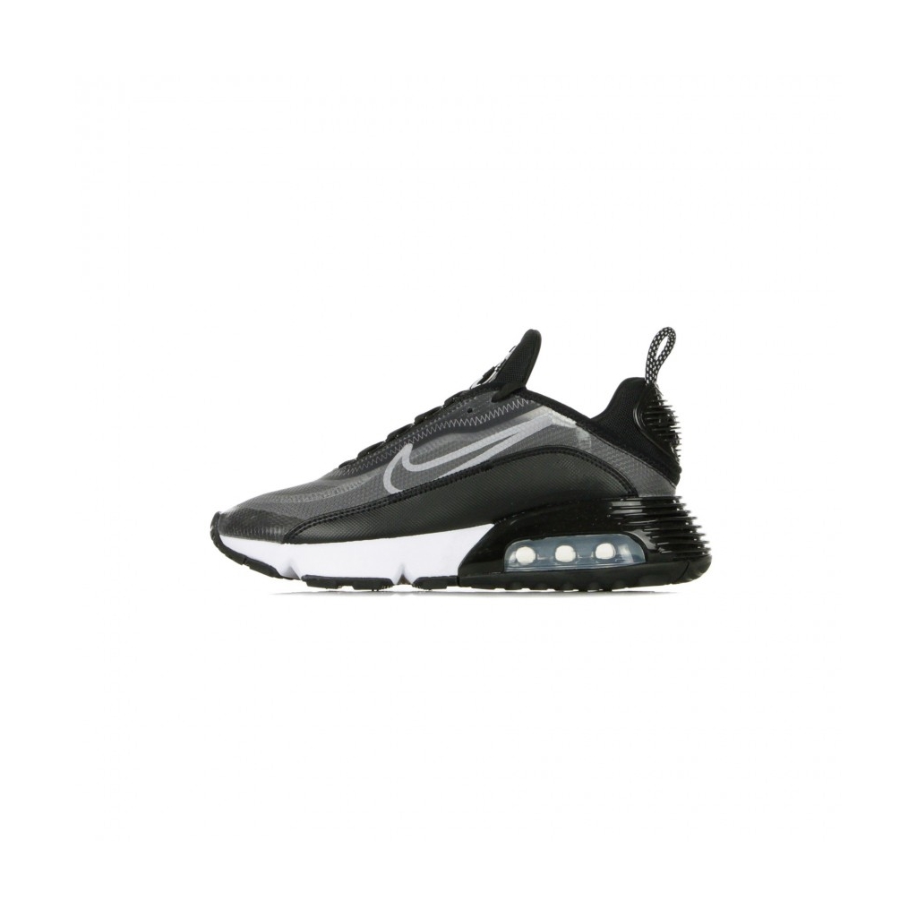 scarpa bassa donna w air max 2090 BLACK/WHITE/METALLIC SILVER