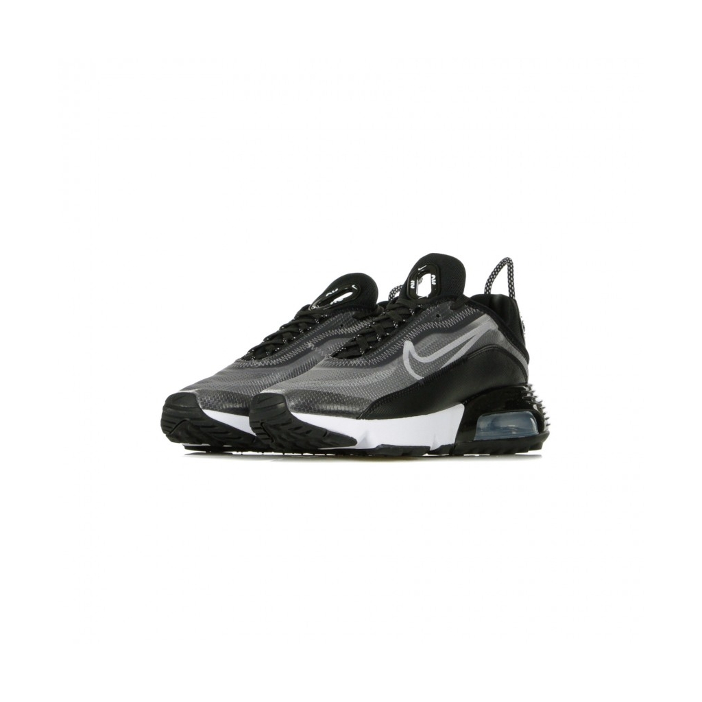 scarpa bassa donna w air max 2090 BLACK/WHITE/METALLIC SILVER