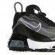 scarpa bassa donna w air max 2090 BLACK/WHITE/METALLIC SILVER