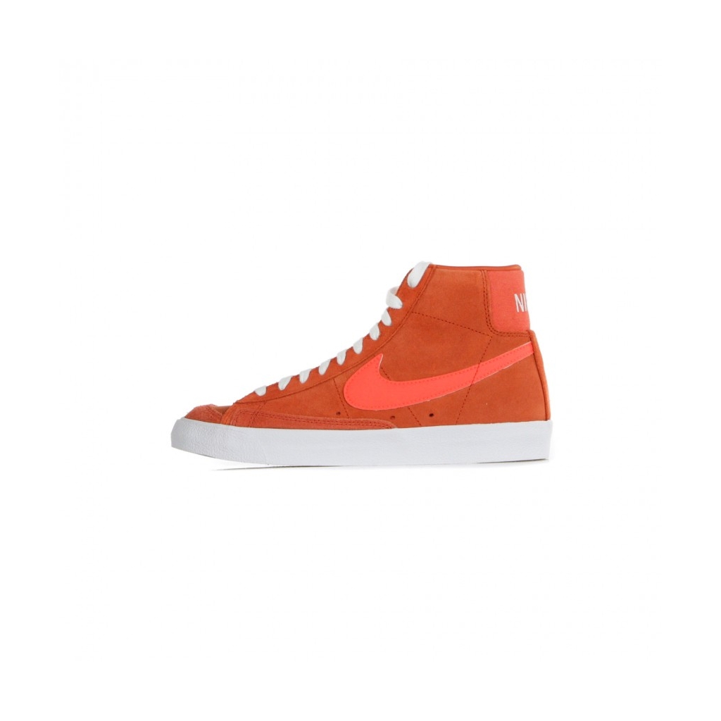 scarpa alta uomo blazer mid 77 vintage suede mix MANTRA ORANGE/BRIGHT CRIMSON