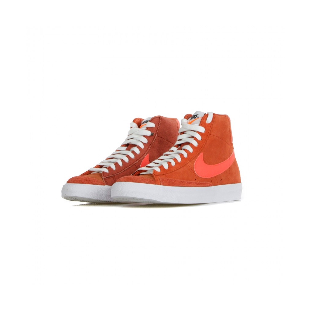 scarpa alta uomo blazer mid 77 vintage suede mix MANTRA ORANGE/BRIGHT CRIMSON