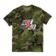 maglietta uomo jumpman classics MEDIUM OLIVE/CAMO PRINT/GYM RED