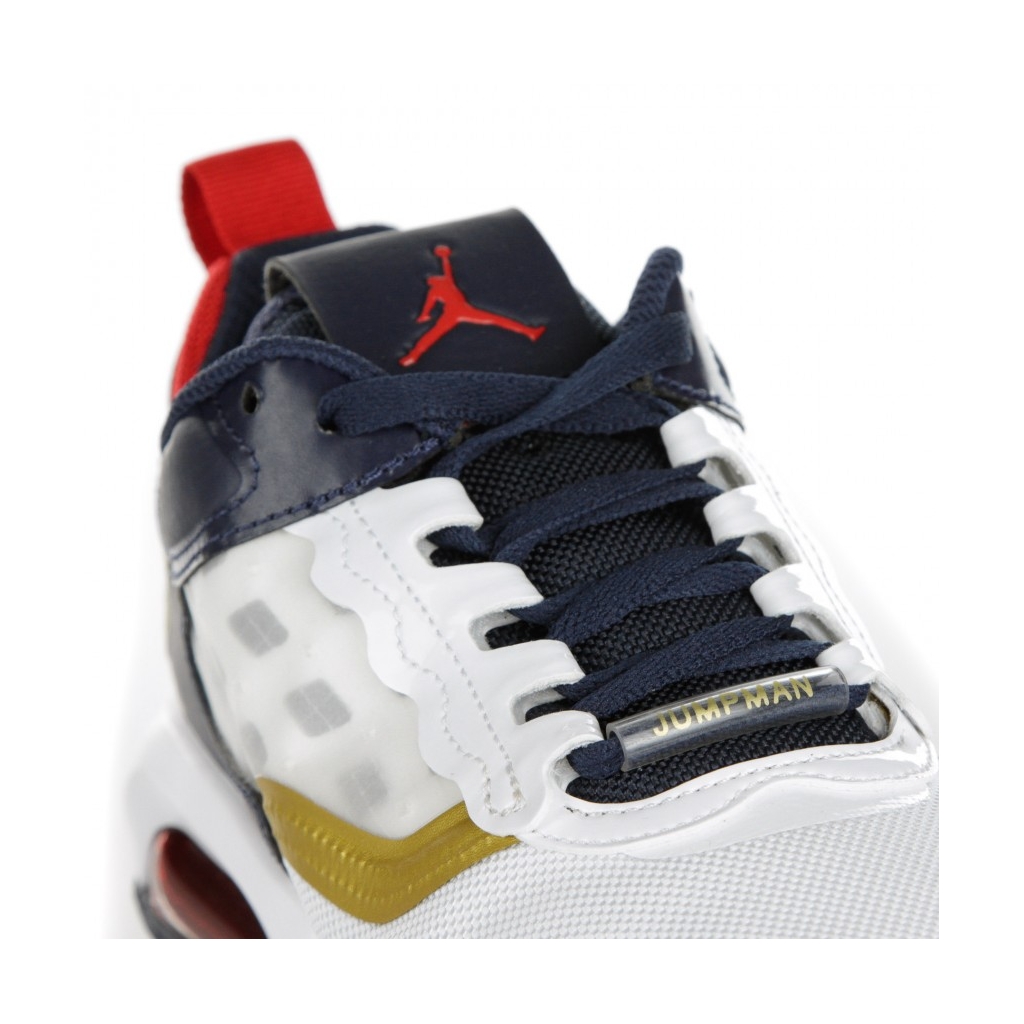 scarpa bassa uomo jordan max 200 WHITE/MIDNIGHT NAVY/UNIVERSITY RED