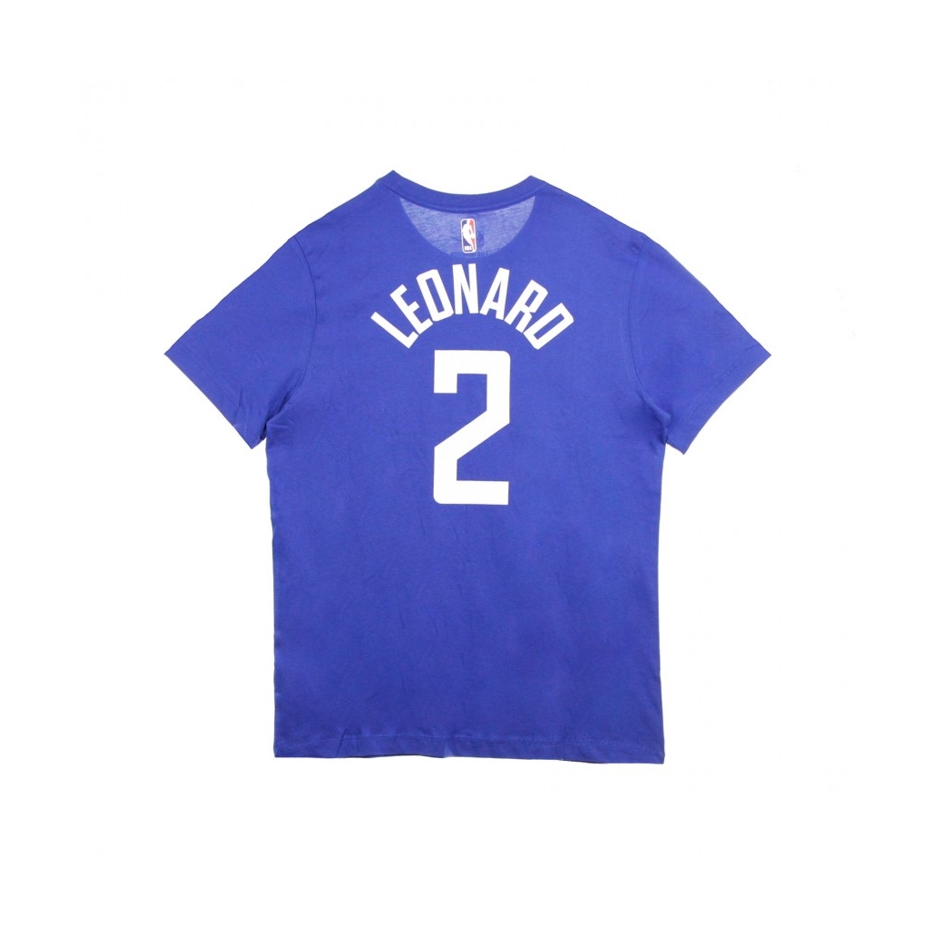 maglietta uomo nba tee no 2 kawhi leonard  loscli RUSH BLUE