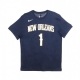 maglietta uomo nba tee no 1 zion williamson neopel COLLEGE NAVY