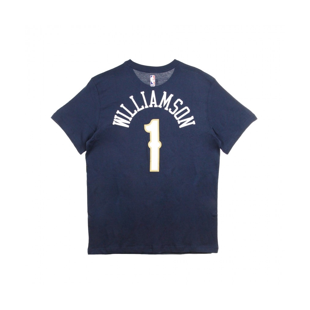 maglietta uomo nba tee no 1 zion williamson neopel COLLEGE NAVY