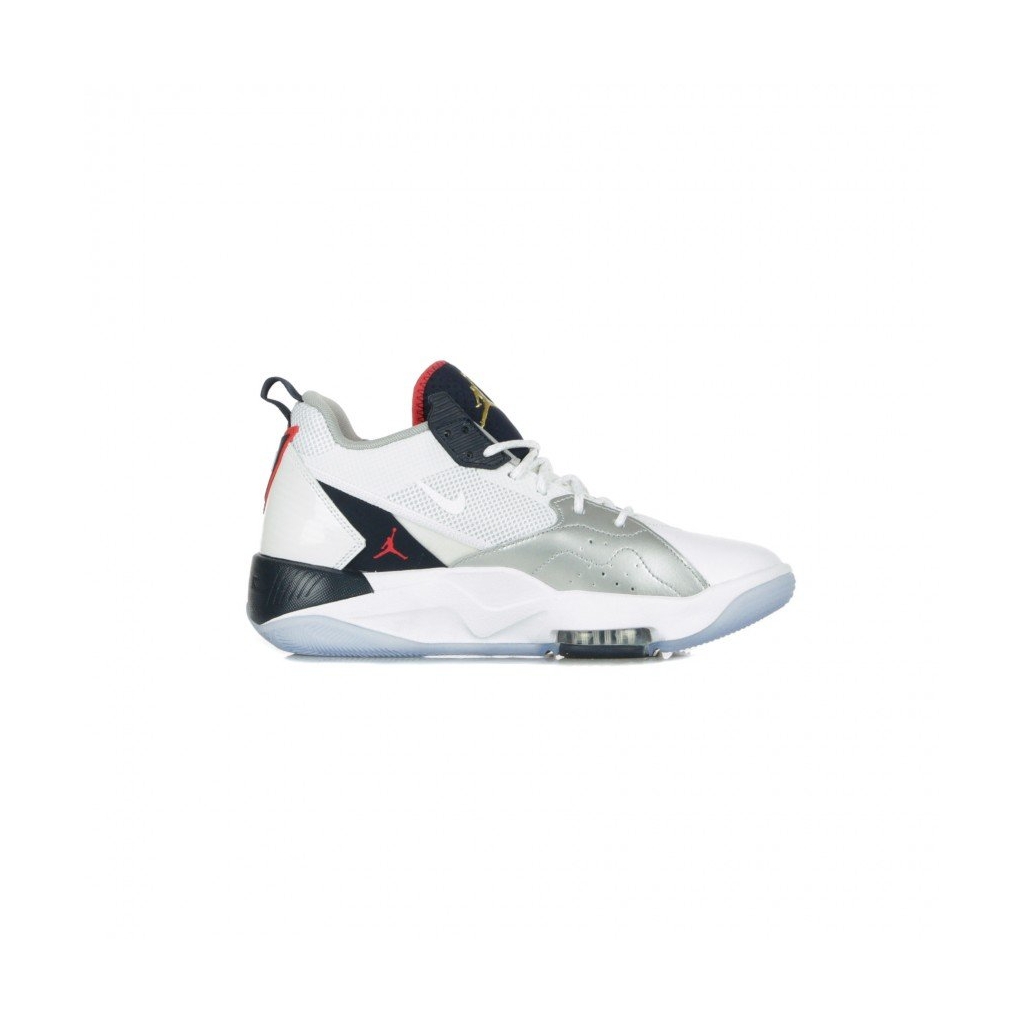 scarpa alta uomo jordan zoom 92 WHITE/OBSIDIAN/TRUE RED/METALLIC SILVER