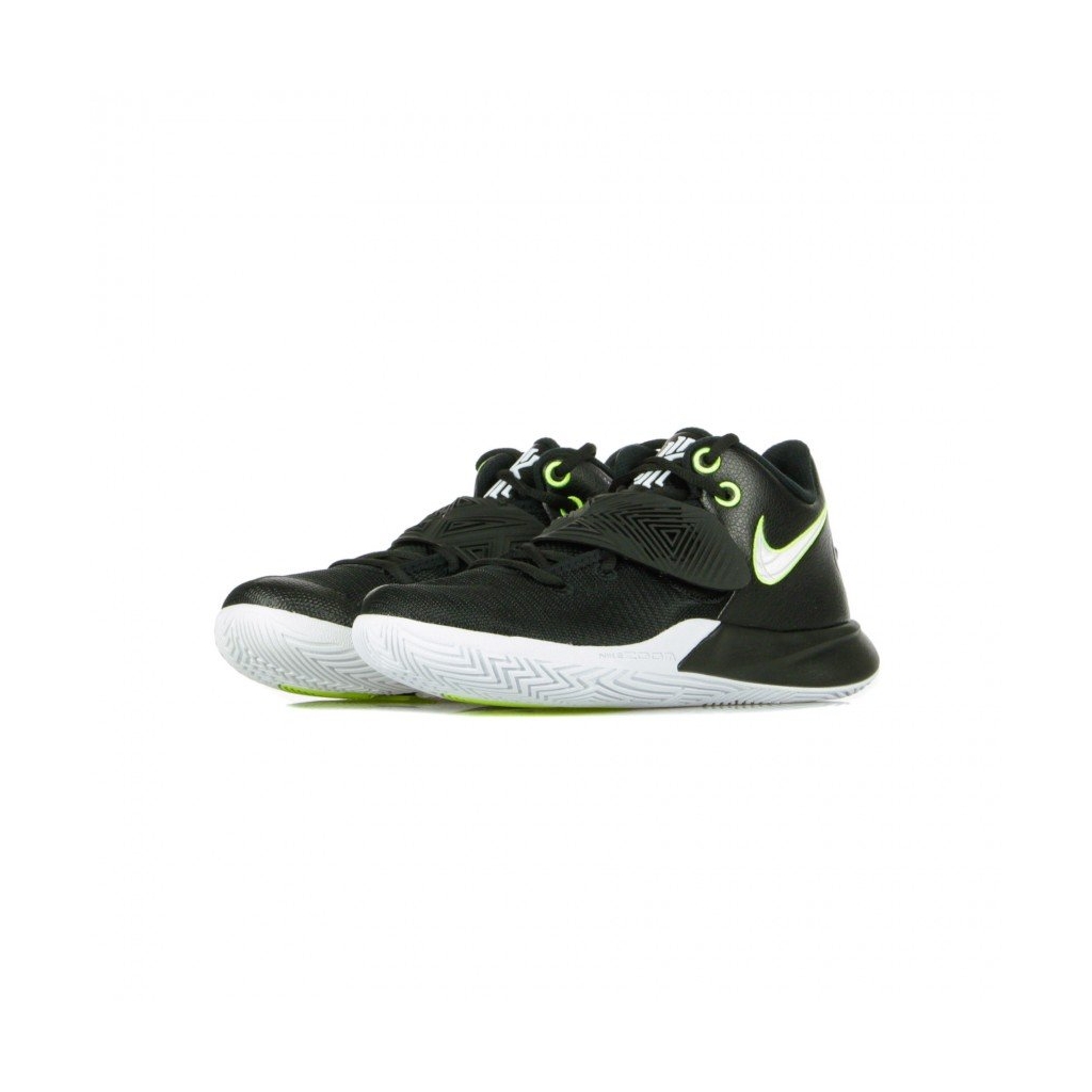 scarpa alta uomo kyrie flytrap 3 BLACK/WHITE/VOLT