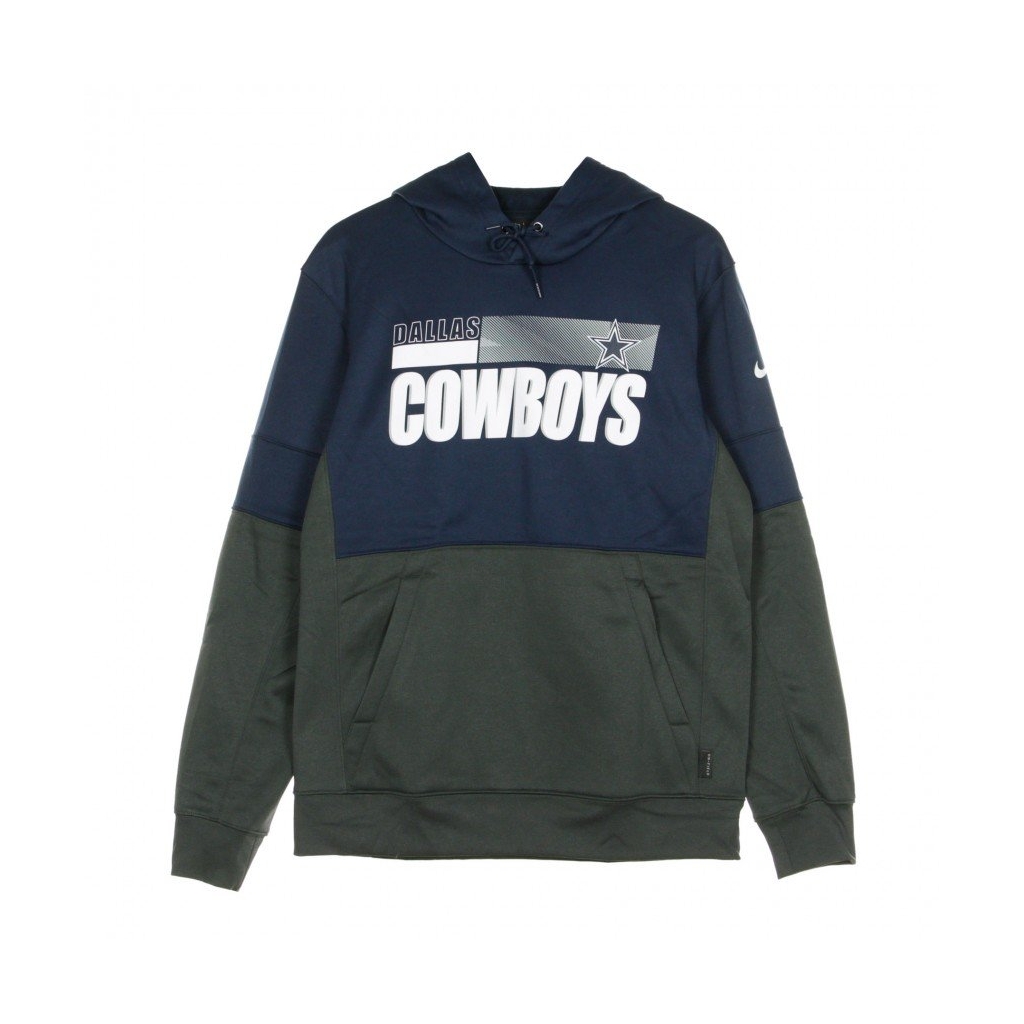 Nike Prime Logo Therma Hoodie Dallas Cowboys Blue - NAVY