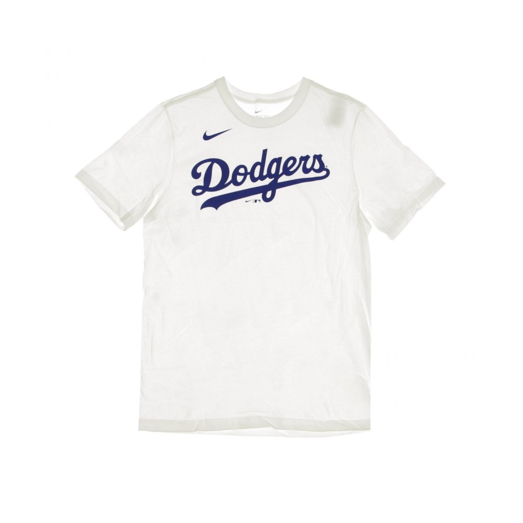 maglietta uomo mlb wordmark t-shirt losdod WHITE/ORIGINAL TEAM COLORS