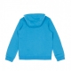 felpa cappuccio ragazzo club fleece LASER BLUE