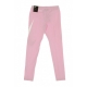 leggins ragazza sportswear favorites LT ARCTIC PINK/WHITE