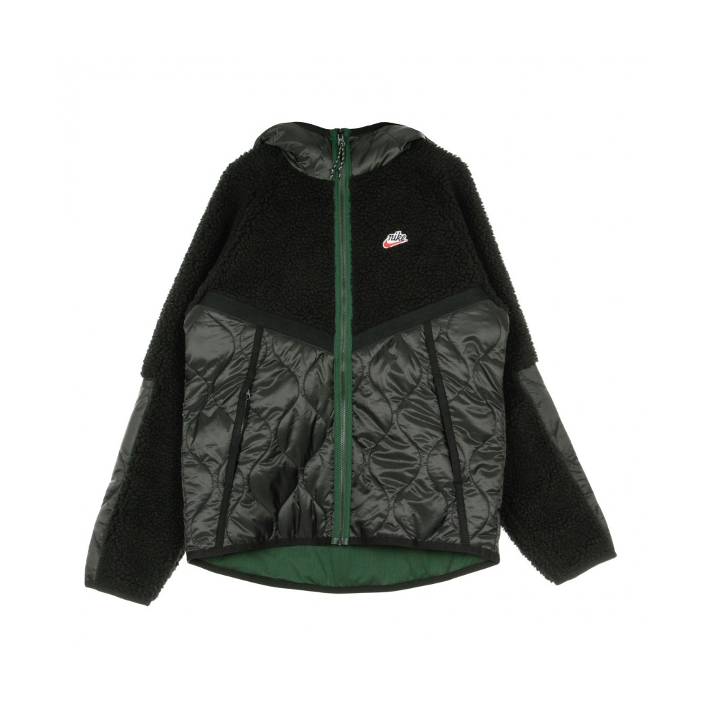 orsetto uomo sportswear heritage insulated BLACK/BLACK/PRO GREEN