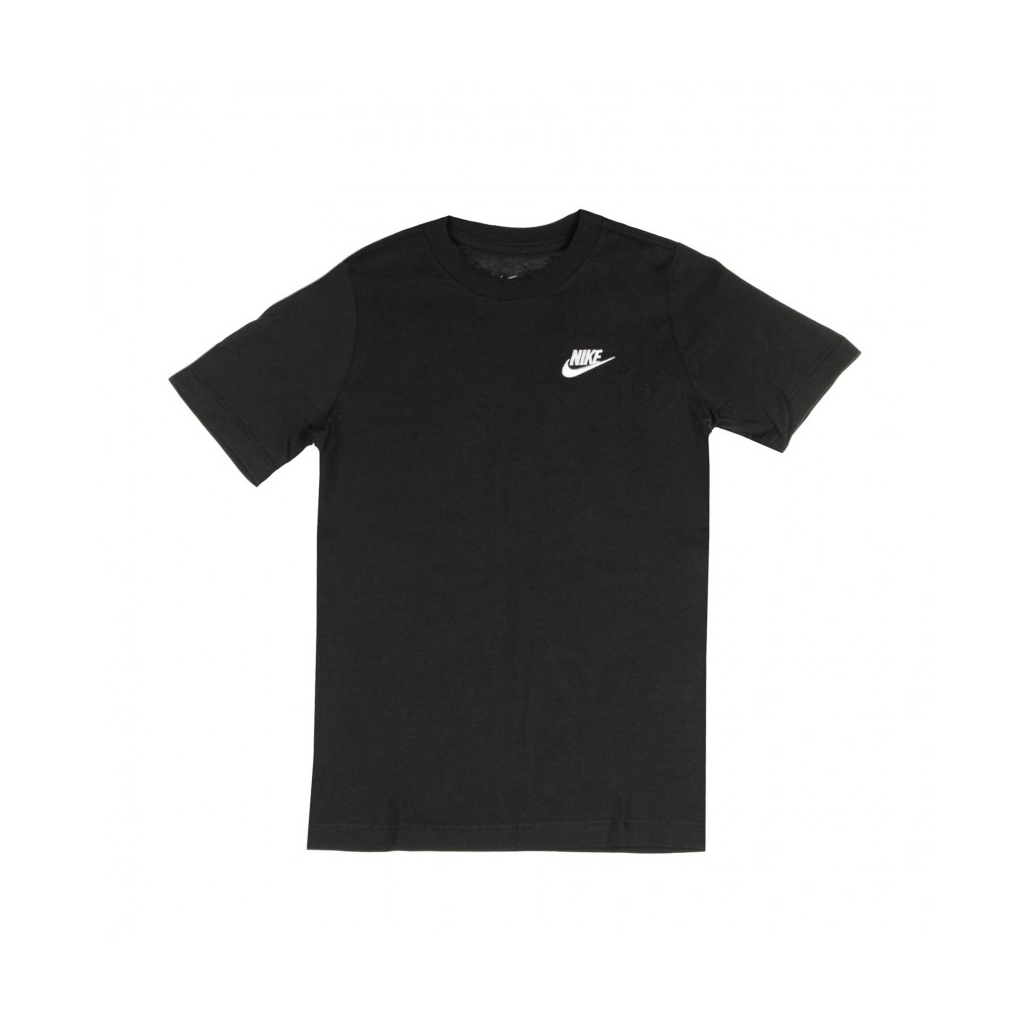 maglietta ragazzo sportswear tee futura BLACK/WHITE