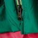 giaccone lungo uomo down parka BLACK/WATERMELON/NEPTUNE GREEN