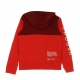 felpa cappuccio zip bambino sportswear swoosh UNIVERSITY RED/TEAM RED/WHITE