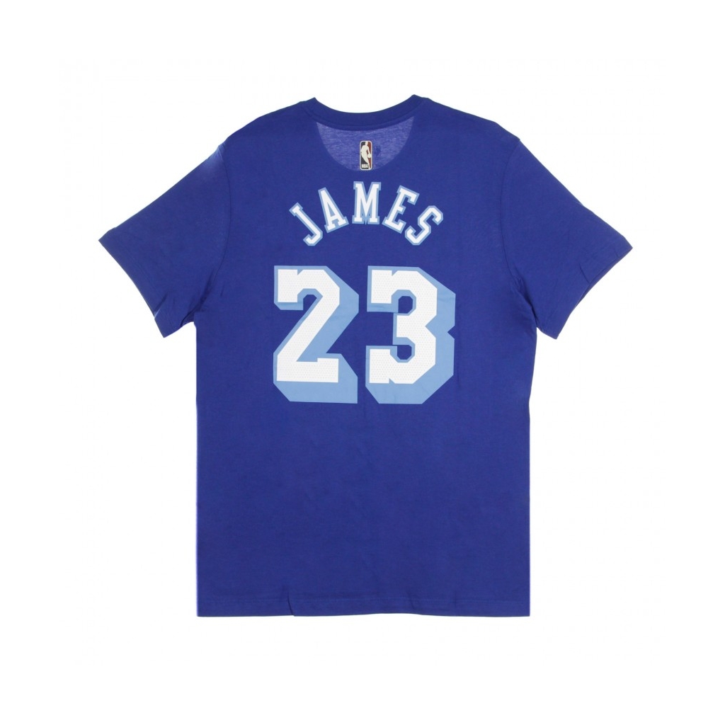 T shirt lebron 2025 james uomo blu