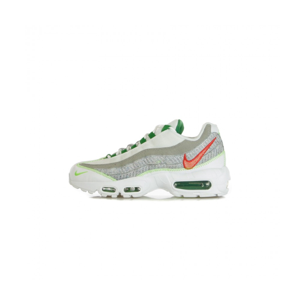 scarpa bassa uomo air max 95 WHITE/CLASSIC GREEN/ELECTRIC GREEN