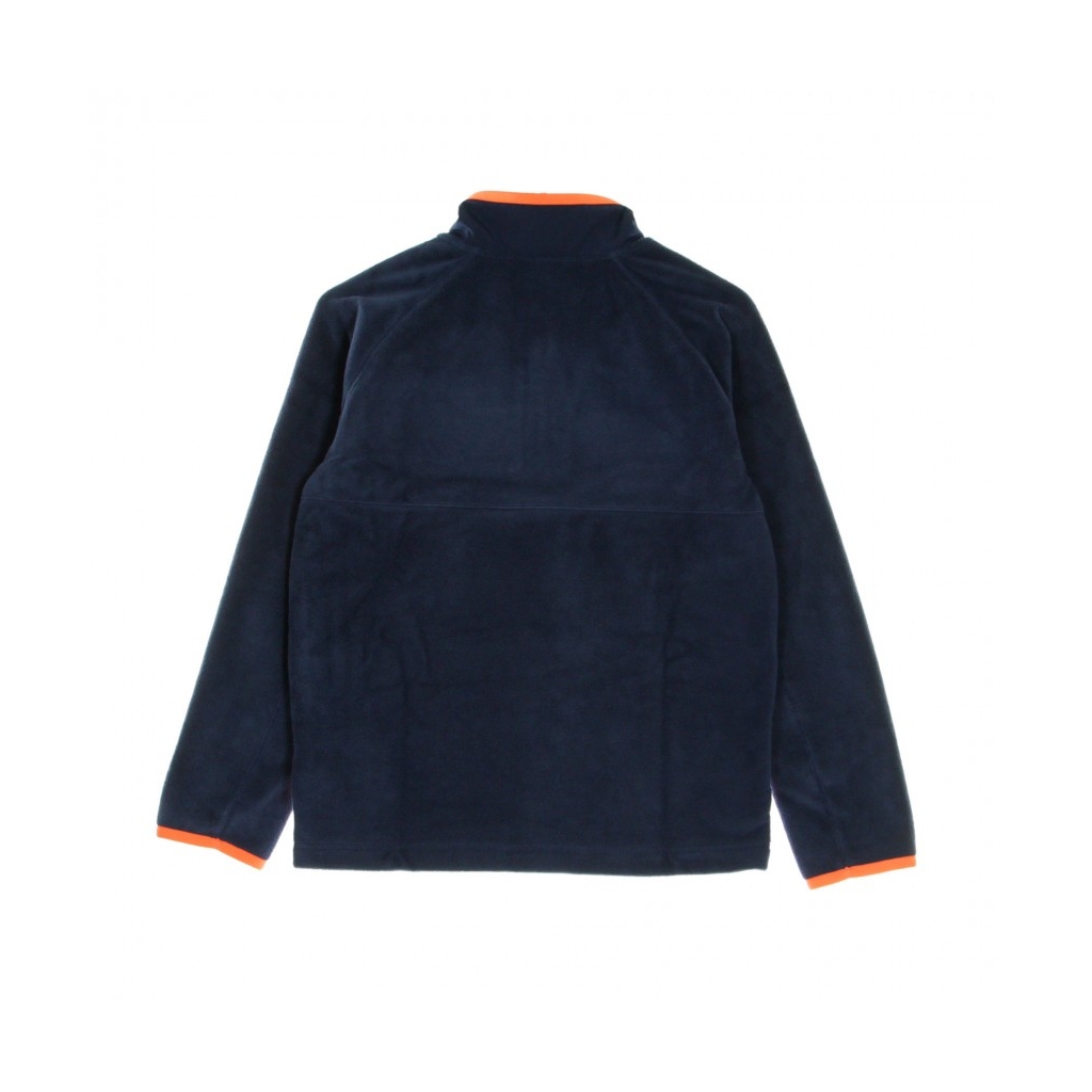 felpa collo alto bambino sportswear winterized MIDNIGHT NAVY/HYPER CRIMSON