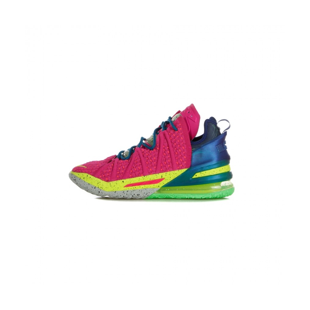 scarpa alta uomo lebron xviii los angeles by night PINK PRIME/MULTICOLOR/BLUE VOID