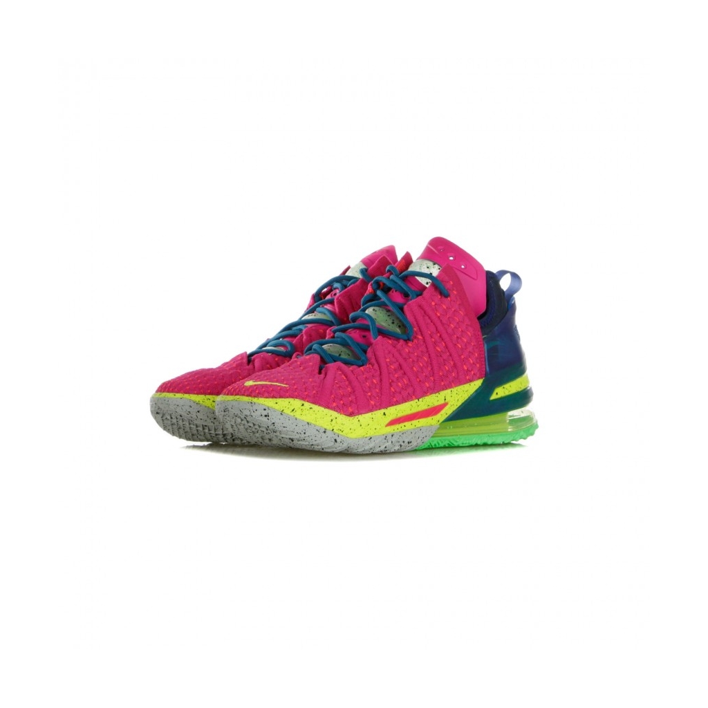 scarpa alta uomo lebron xviii los angeles by night PINK PRIME/MULTICOLOR/BLUE VOID