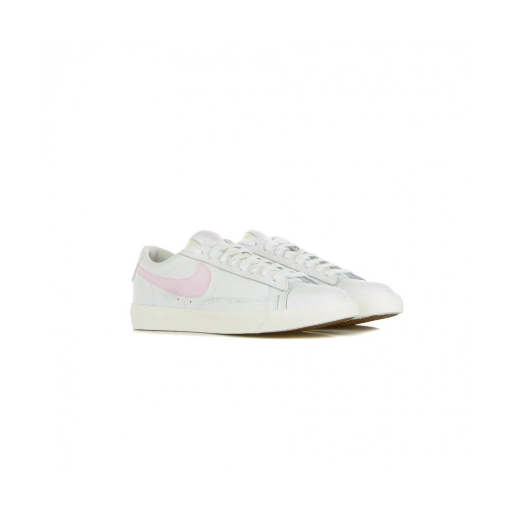 scarpa bassa uomo blazer low leather WHITE/PINK FOAM/SAIL