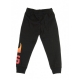 pantalone tuta leggero bambino jumpman fire pant BLACK