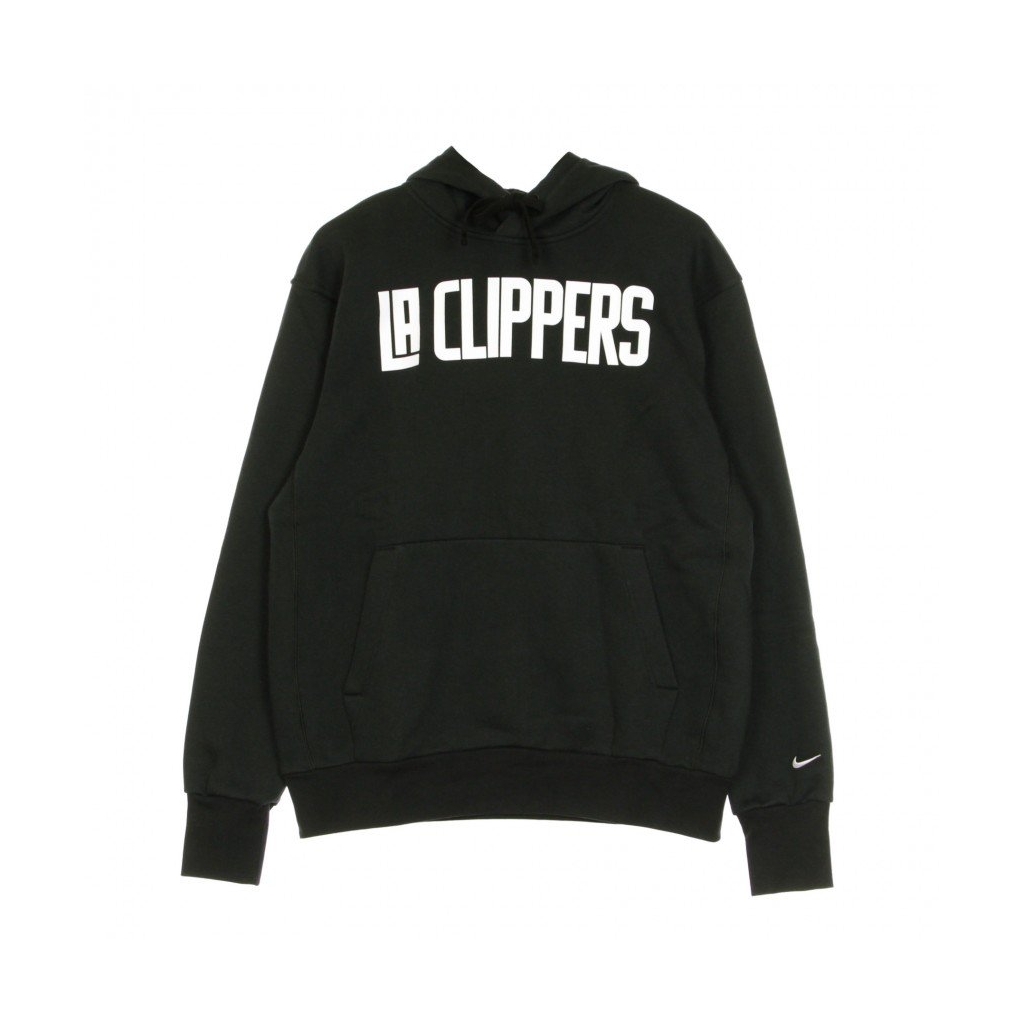 felpa cappuccio uomo nba hoodie po essential city edition loscli BLACK/WHITE