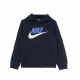 felpa cappuccio ragazzo club fleece MIDNIGHT NAVY