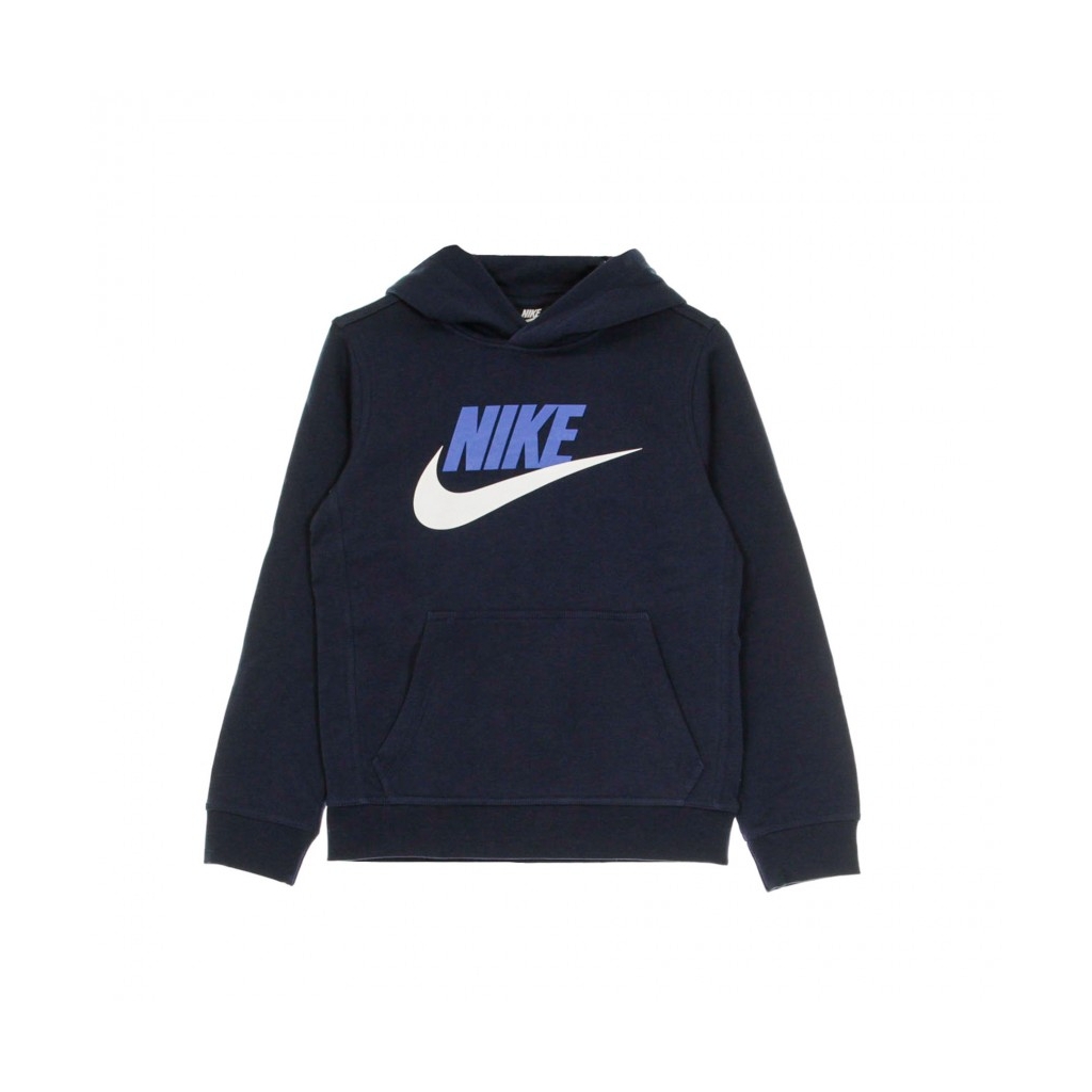 felpa cappuccio ragazzo club fleece MIDNIGHT NAVY