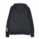 felpa cappuccio uomo nba hoodie po essential city edition neykni BLACK