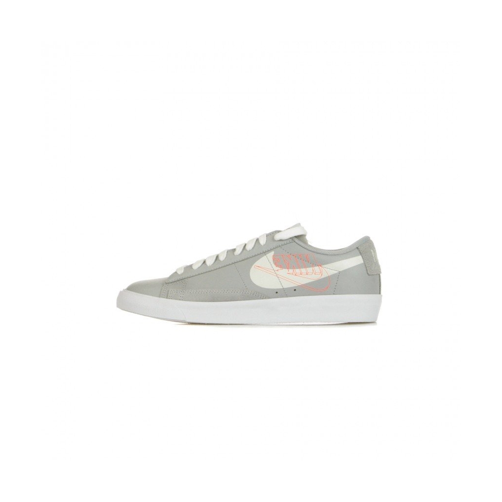 scarpa bassa uomo blazer low suede WOLF GREY/SAIL/BRIGHT CRIMSON/WHITE