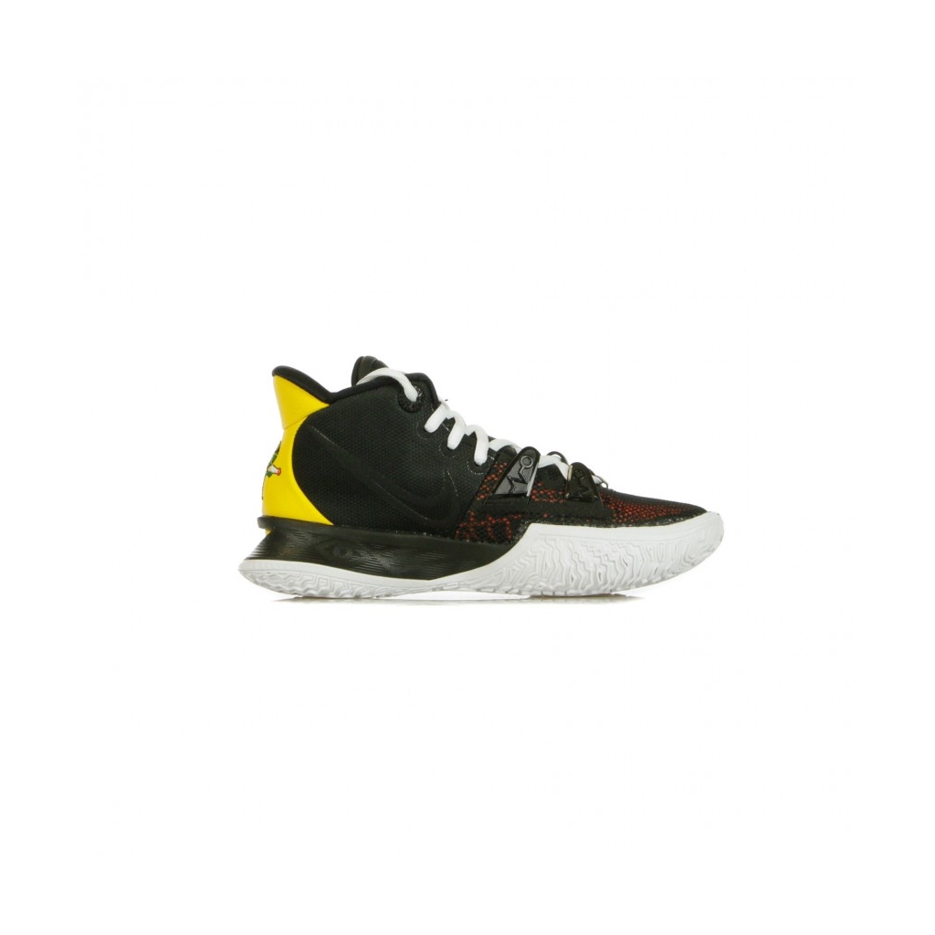 scarpa alta uomo kyrie 7 rayguns BLACK/UNIVERSITY GOLD/TEAM ORANGE/WHITE