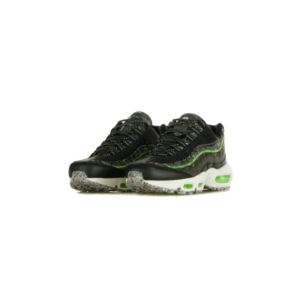 scarpa bassa uomo air max 95 BLACK/ELECTRIC GREEN/SMOKE GREY