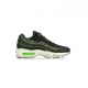 scarpa bassa uomo air max 95 BLACK/ELECTRIC GREEN/SMOKE GREY