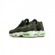 scarpa bassa uomo air max 95 BLACK/ELECTRIC GREEN/SMOKE GREY