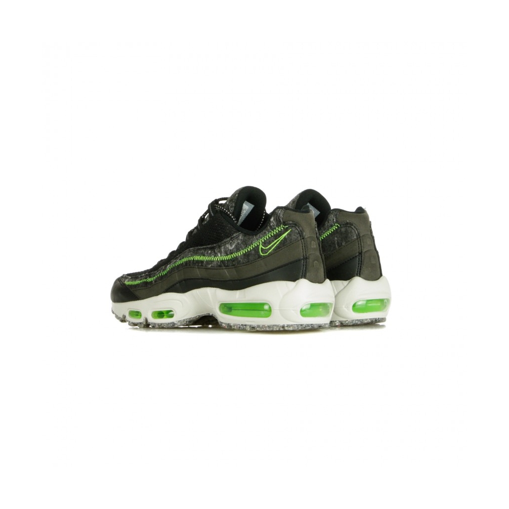 scarpa bassa uomo air max 95 BLACK/ELECTRIC GREEN/SMOKE GREY