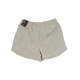 pantaloncino donna sportswear essential terry  shorts DK GREY HEATHER/WHITE