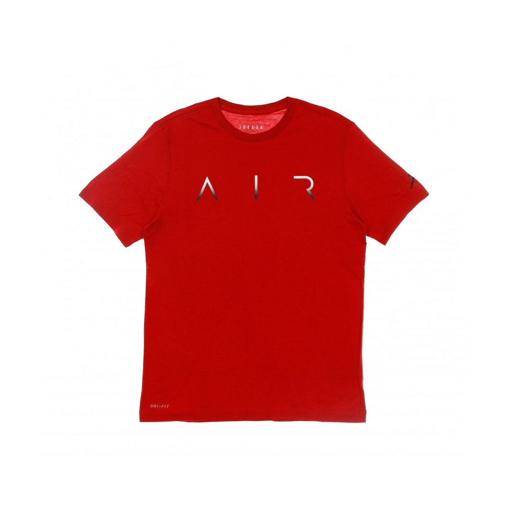 maglietta uomo jumpman air crew tee GYM RED/WHITE