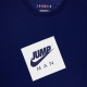 maglietta uomo jumpman box tee BLUE VOID/WHITE