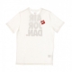 maglietta uomo jumpman graphic crew tee WHITE/GYM RED