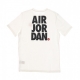 maglietta uomo jumpman graphic crew tee WHITE/GYM RED