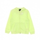 felpa cappuccio zip bambino hoodie club LT LIQUID LIME/LT LIQUID LIME/WHITE