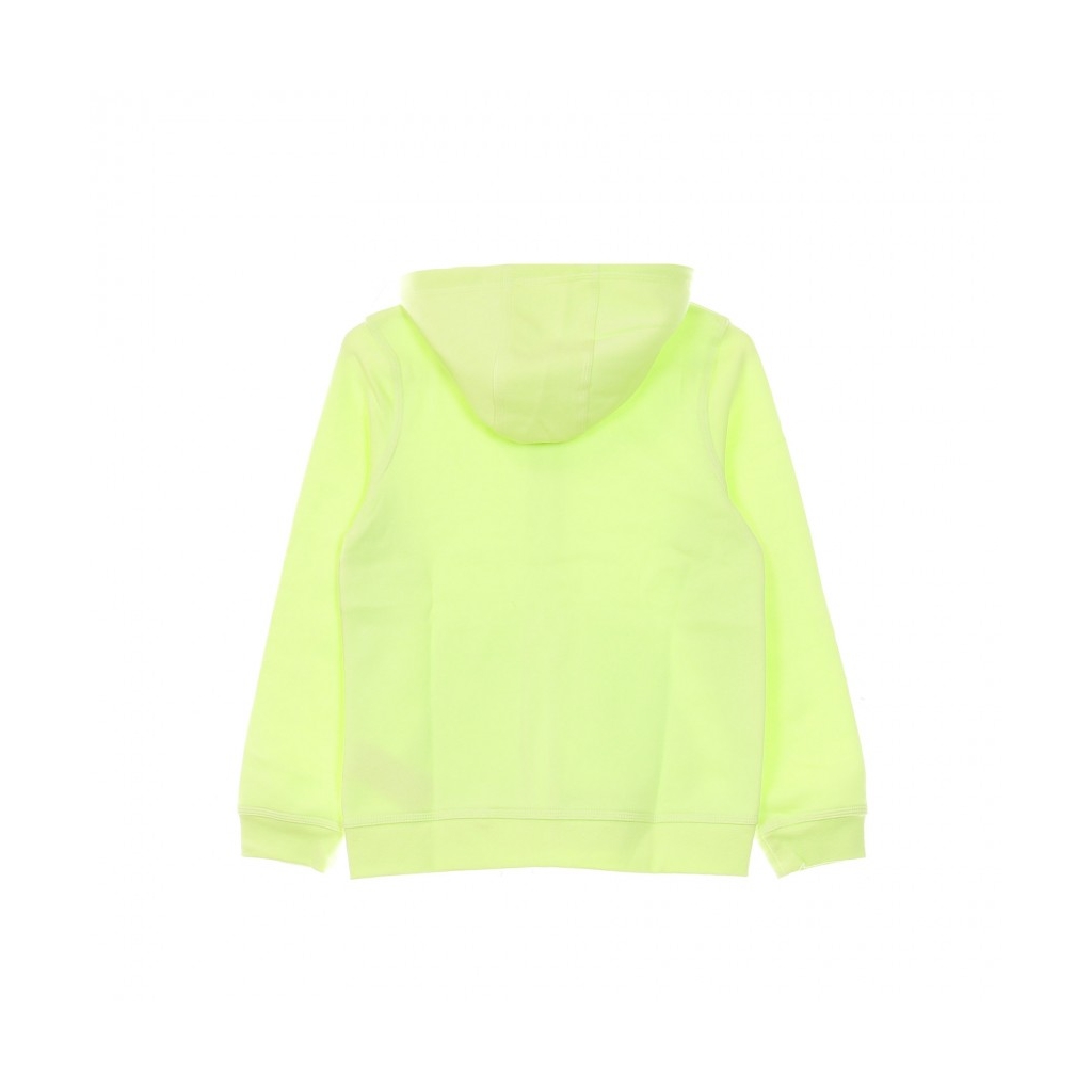 felpa cappuccio zip bambino hoodie club LT LIQUID LIME/LT LIQUID LIME/WHITE