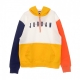 felpa cappuccio uomo jumpman air graphic hoodie WHITE/UNIVERSITY GOLD