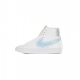 scarpa alta donna wmns blazer mid 77 WHITE/GLACIER BLUE/MTLC PLATINUM