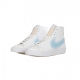 scarpa alta donna wmns blazer mid 77 WHITE/GLACIER BLUE/MTLC PLATINUM