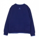 felpa girocollo uomo jumpman crew BLUE VOID/SIGNAL BLUE